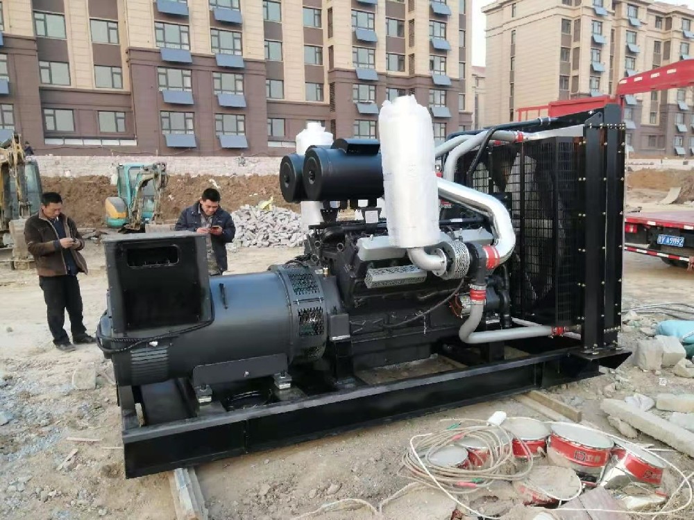石家莊某小區(qū)建筑工地備用柴油發(fā)電機(jī)組